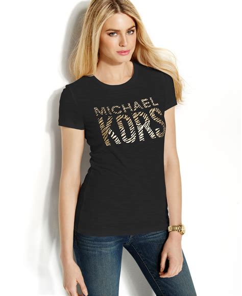 michael kors t shirts womens|michael kors sleeveless tops.